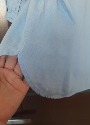 Льняная блуза 3