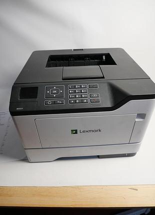 Лазерний монохромний принтер lexmark ms521dn 44 стор/хв