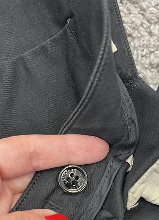 Moncler жіночі класичні чорні приталені штани  малого розміру 10