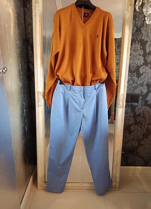 Hugo boss оригал новые брюки модного цвета коттоновые