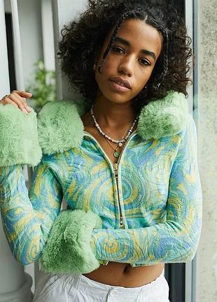 Укорочений кардиган cypress peggy від відомого лондонського бренду house of sunny