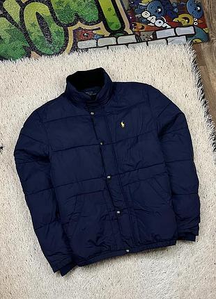 Оригинальный мужской пуховик куртка поло polo ralph lauren prl