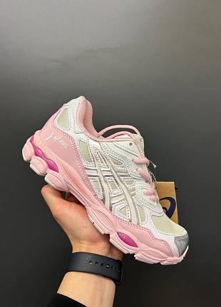 Asics gel-nyc silver pink