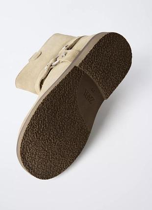 Шкіряні чобітки zara 7