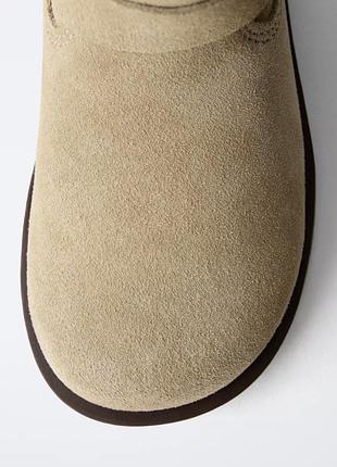 Шкіряні чобітки zara 6