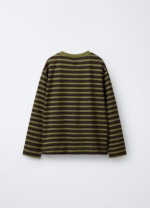 Лонгслив кофта реглан zara для девочки 2