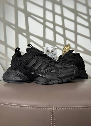 💎чоловічі кросівки adidas xlg runner deluxe gtx all black