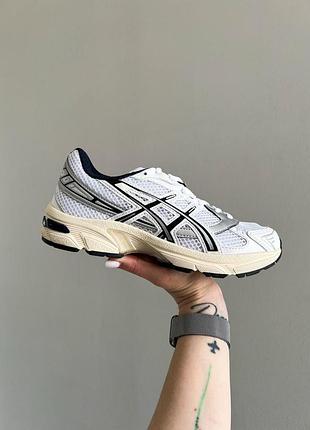 Asics gel-1130 white black beige