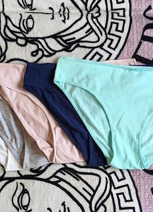 Комплект 5 шт женские трусы слипы c&amp;a размер xl