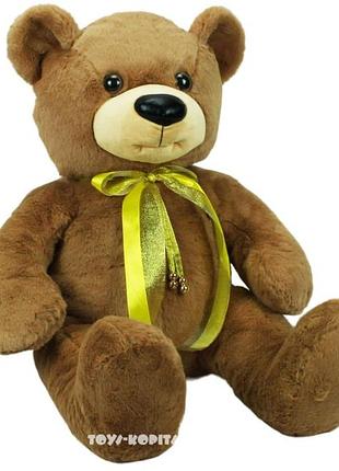 М'яка іграшка ведмідь копіця teddy luxury brown 75см, 00383-3