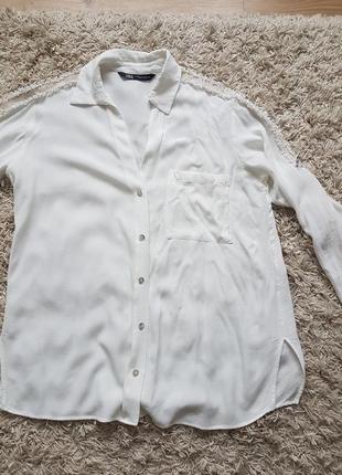 Біла сорочка zara