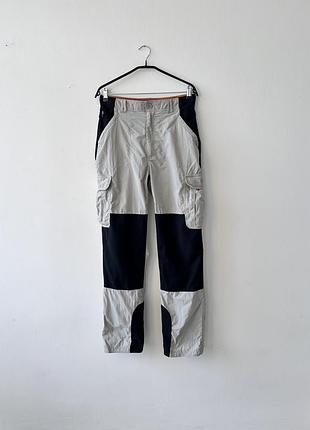 Штани трекінгові спортивні bear grylls by craghoppers survival trousers cargo pants grey black mens 32" l