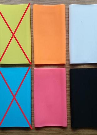 Чохол силіконовий для xiaomi mi 2-го покоління power bank 10000ma