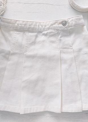 6.7 лет, рост 122 света детская юбка в складку h&amp;m (Эч энд эм) артикул 26232