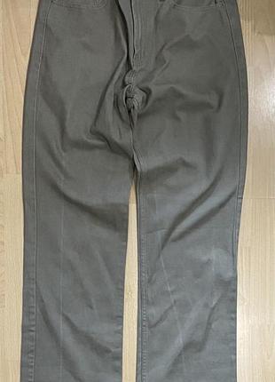 Джинси straight коричневі