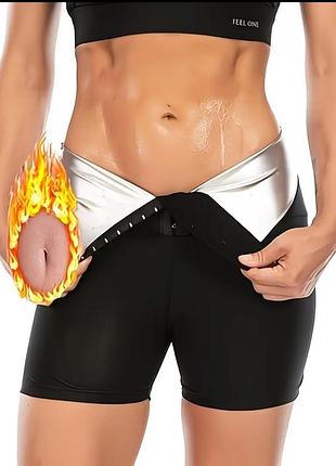 Шорти bautech сауна для жінок чорний
