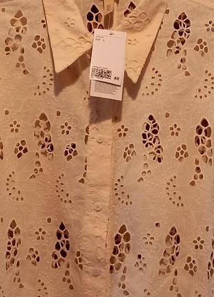 Новая шикарная женская блуза-жакет большой размер l наш 52-54 ( оверсайз) шитье, батист.