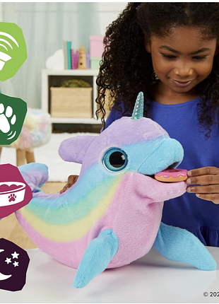 Интерактивный нарвал hasbro furreal friends 2