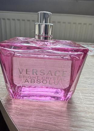 Оригінал! парфумована вода versace bright crystal absolu 90 мл тестер