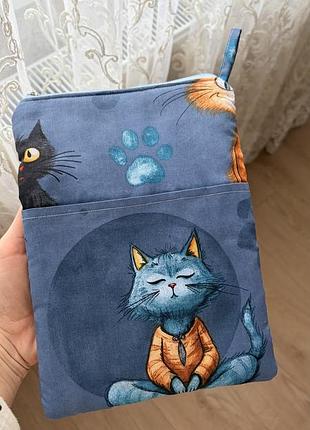 Чохол для книг з котиками