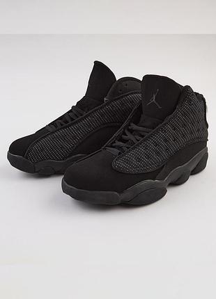 Кроссовки jordan 13 retro black cat