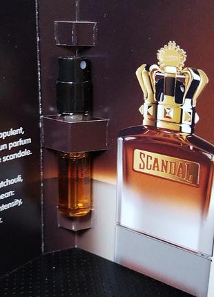 Новинка 2026 парфюма для мужчин jean paul gaultier scandal pour homme elixir