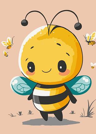 Картина за номерами "маленька бджілка" 15587-ac 30х40 см