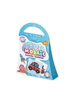 Набор креативного творчества "aqua mosaic" danko toys am-02-01/06 am-02-04