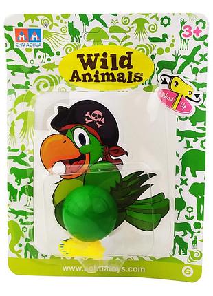 Іграшка заводна "птах" 2031a 15 см зелений