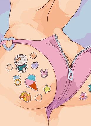 Картина за номерами "блискавка" 10089-ac 40х40 см