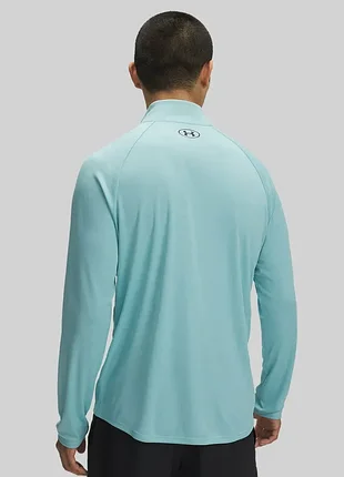 Кофта (лонгслив) armour tech textured aqua blue 2