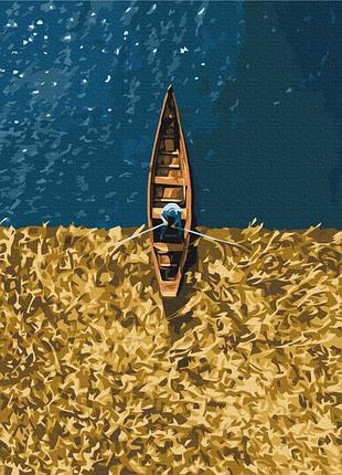 Картина за номерами "озеро світязь" ©roksolana baran bs53752, 40х50 см