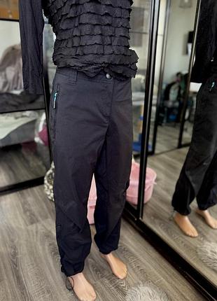 Оригінальні жіночі трекінгові штани трансформери  2 в 1 crivit розм 14/42 софтшел водонепроникні на утяжках