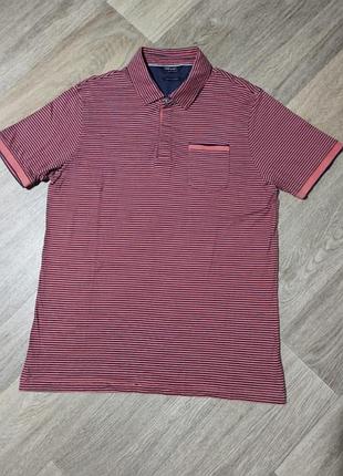 Чоловіча футболка поло autograph m&amp;s розмір l, 100% бавовна