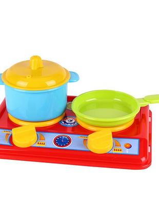 Игровой набор кухня "галинка 2" 1578txk плита, кастрюля, сковородка