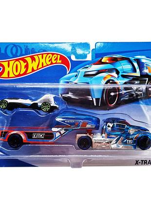 Детский игровой набор машинок t-p771-1(white) с трейлером