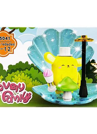 Детский игровой конструктор "pompompurin" 85041-2 пластиковые детали