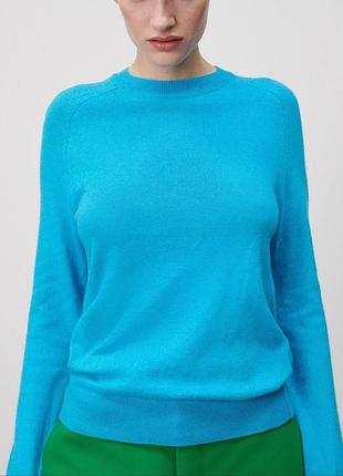 Базовый голубой свитер с шерстью и кашемиром zara
🌷🌷🌷🌷🌷🌷