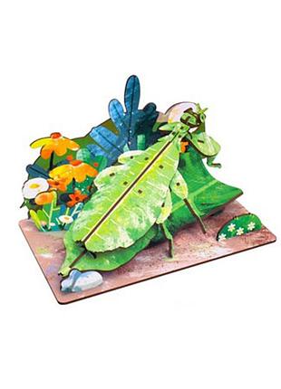 Деревянный пазл 3d "phylliidae" 68038w 58 деталей
