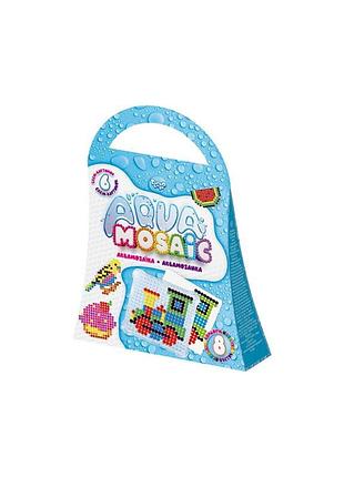 Набор креативного творчества "aqua mosaic" danko toys am-02-01/06 am-02-03