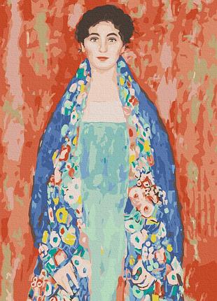 Картина за номерами "портрет пані" густава клімта brushme bs53907 40x50 см
