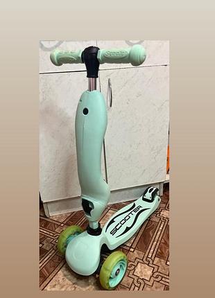 Scooter трансформер 2 в 1,дитячий самокат беговел