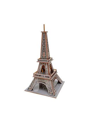Дерев'яний 3d конструктор "ейфелева вежа" puz-00925, 58 деталей 4
