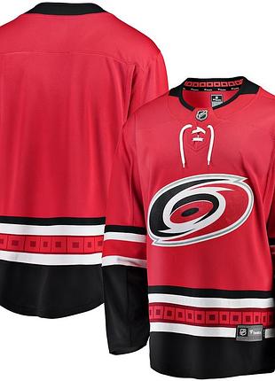Men's carolina hurricanes fanatics red breakaway alternate jersey xs