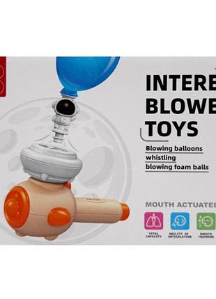 Детская игрушка для надувания воздушных шариков "космонавт" 7892a