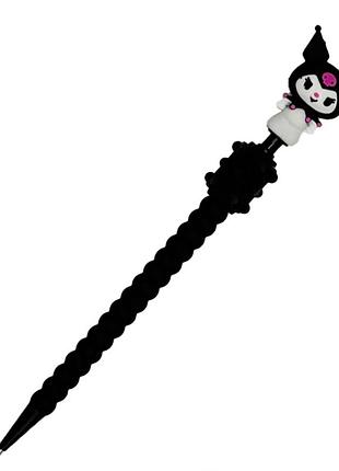 Олівець механічний з фігуркою kuromi 9626(black) 0,5 мм