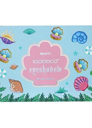 Детская палетка теней для век lk2973, 24 цвета, с кисточкой