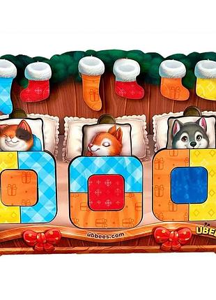 Дерев'яний сортер "тварини в ліжечку" psd302 (псд302)