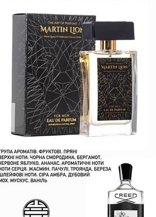 Парфюмированная вода martin lion h45 nightcrawler для мужчины 50 мл