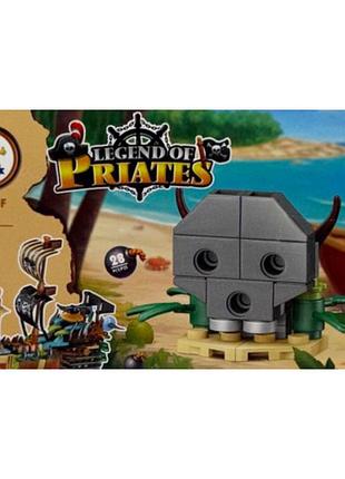 Конструктор дитячий "legend of priates" sm194b-4, 28 деталей